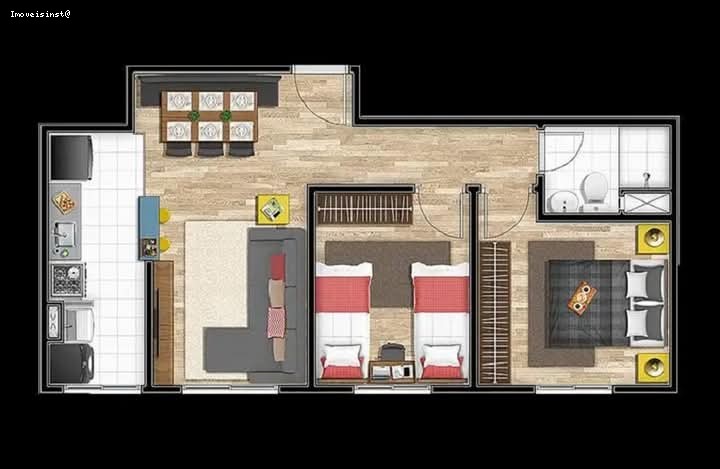 Apartamento, 2 quartos, 46 m² - Foto 15